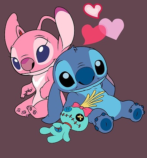 Custom T-Shirt design: stich loves bl